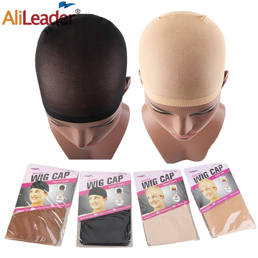 Alileader 2Pcs High Quality Wig Cap