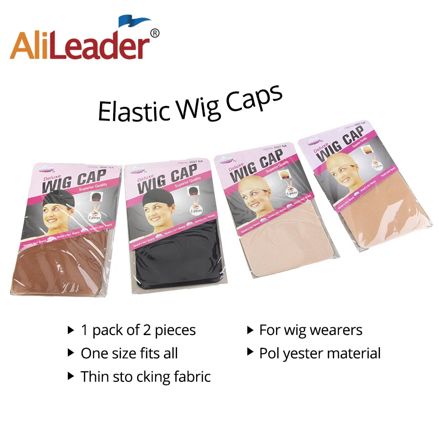 Alileader 2Pcs High Quality Wig Cap