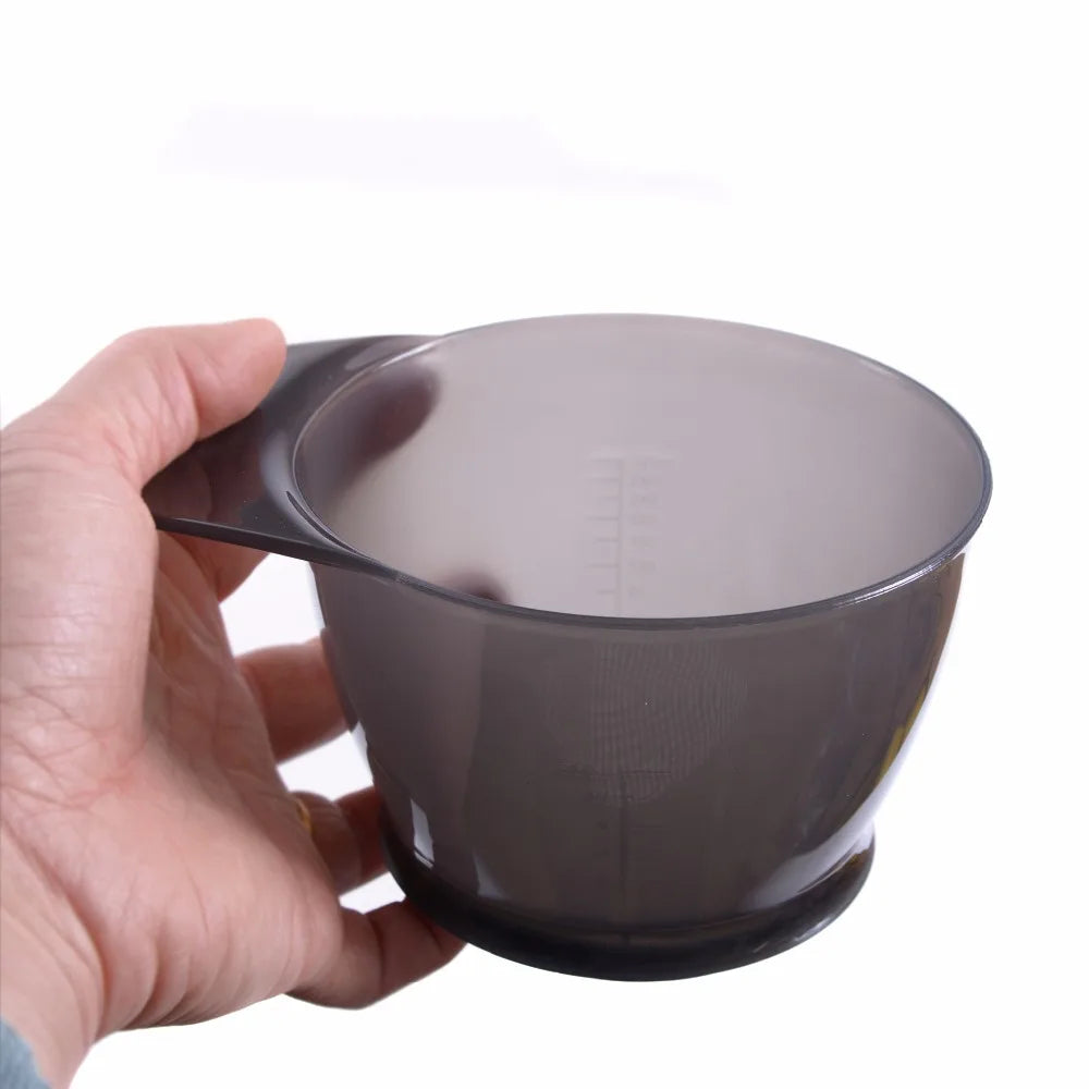 1Pcs Large Capacity Hairdressing Bowl Professional Salon Hair Color Dye Tint Bowl Coloring Mixing Suction Bowl