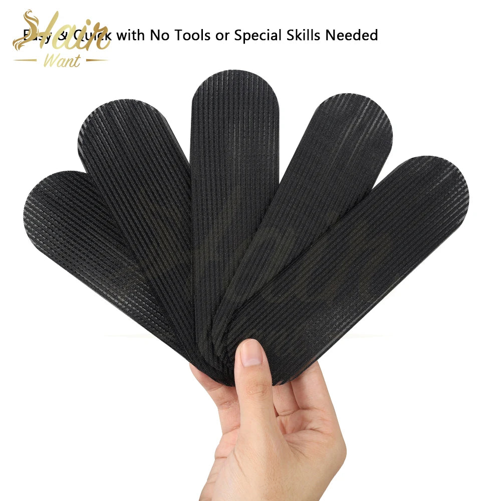 Hair Want 4Pcs Barber Hair Gripper Hair Sticker Holder Hairpin Styling Tool Hairdressing Accessories Beauty Salon Tool