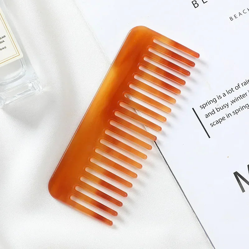 Wide Teeth Acetate Hair Combs Anti-static