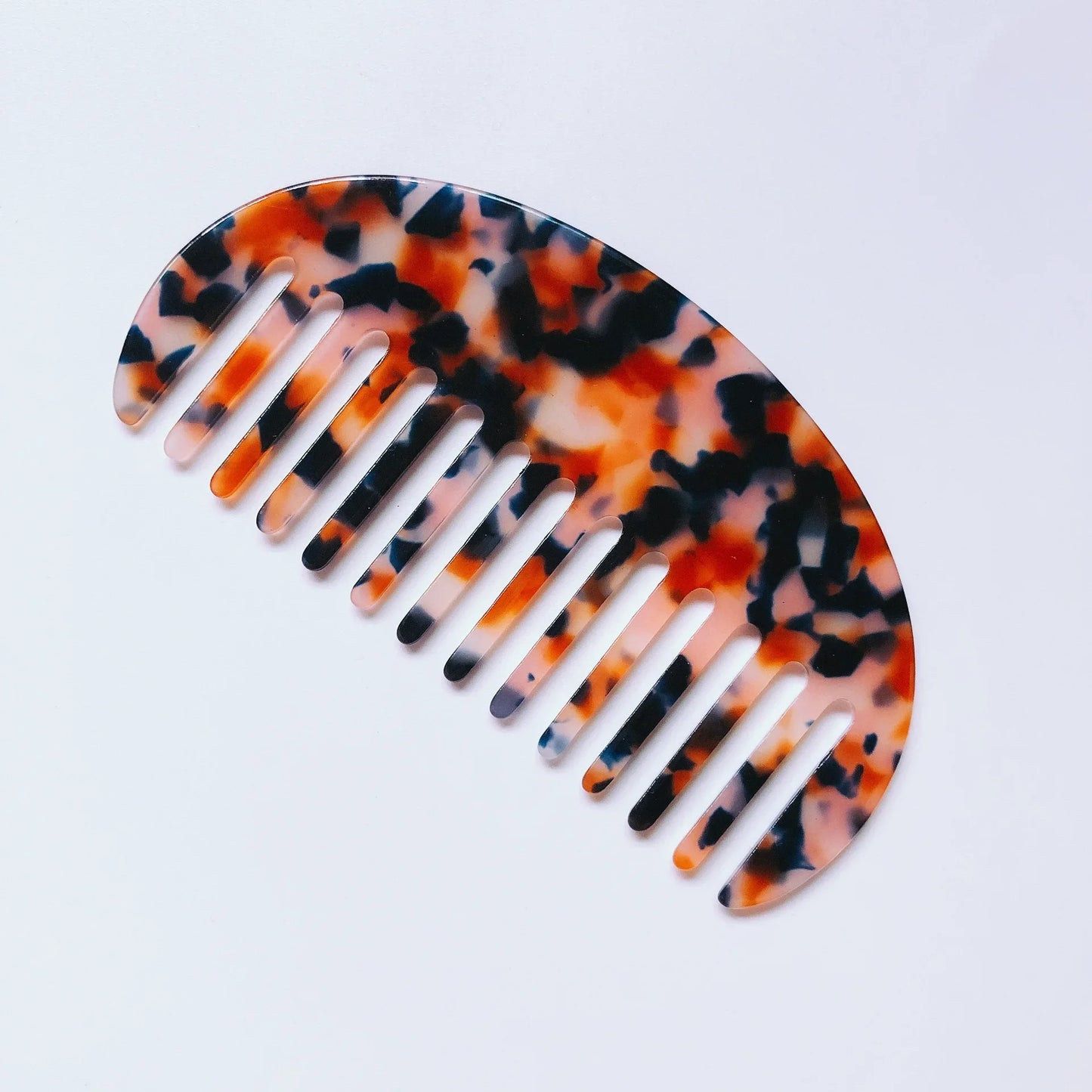 Wide Teeth Acetate Hair Combs Anti-static