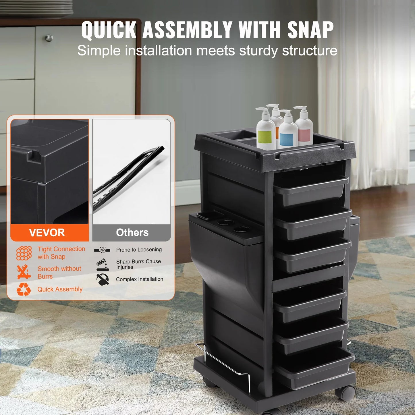 Ultimate Salon Trolley Cart for Stylist