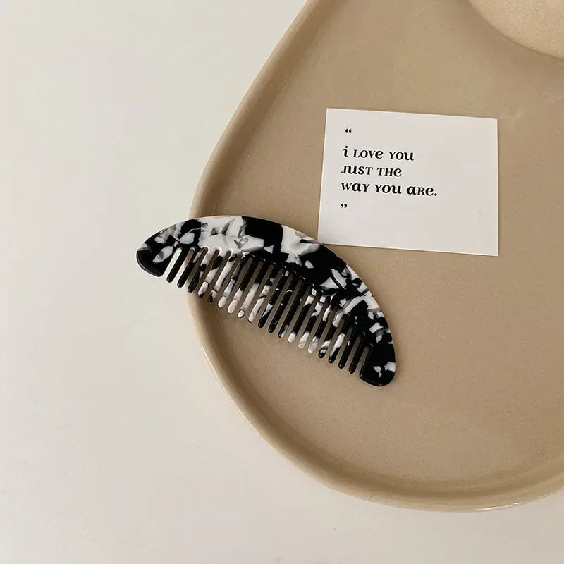 Wide Teeth Acetate Hair Combs Anti-static