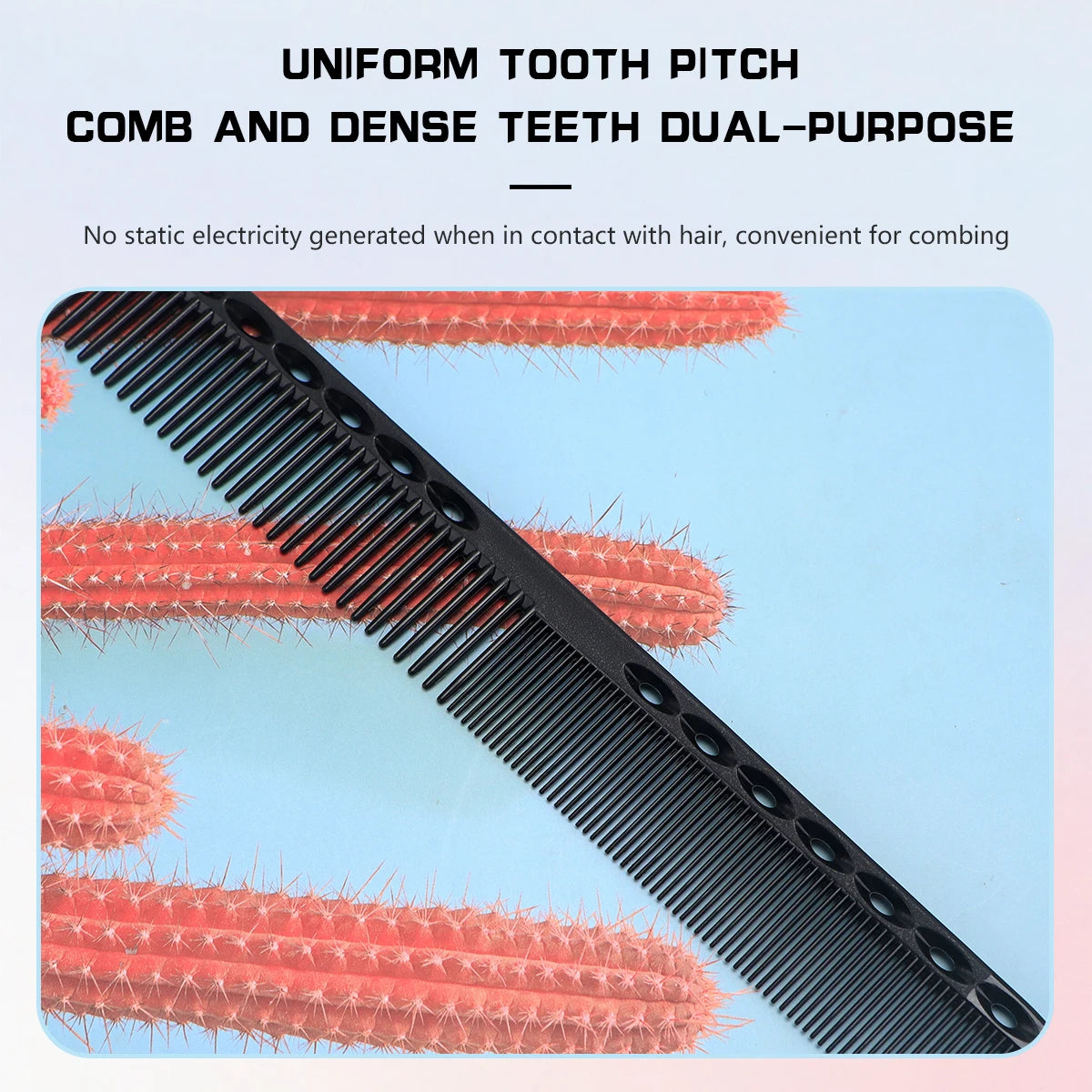 Multicolour Portable Anti-static Hair Combs Professional Barber Plastic Hairdressing Haicut Brush Salon Styling Tool Accessories