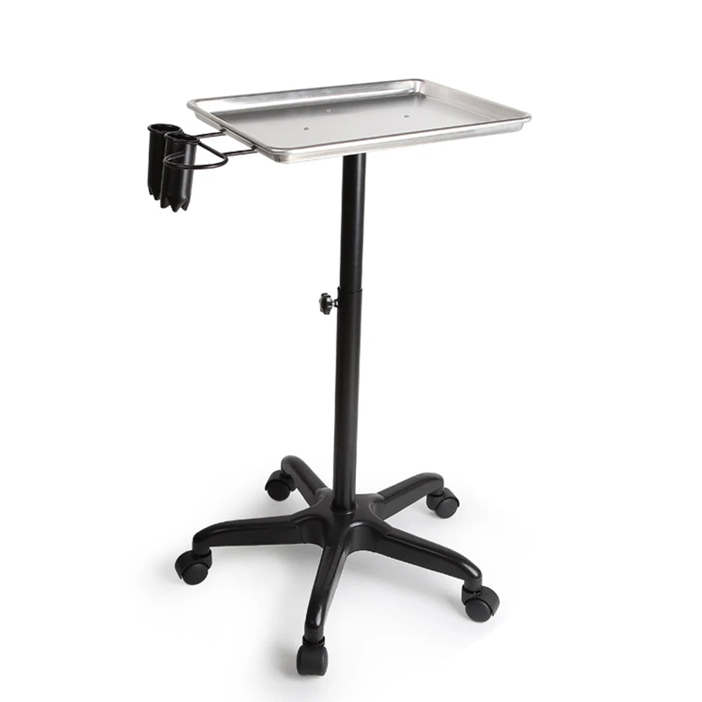 Beauty Salon Trolley Rolling Cart Hair Styling Tray