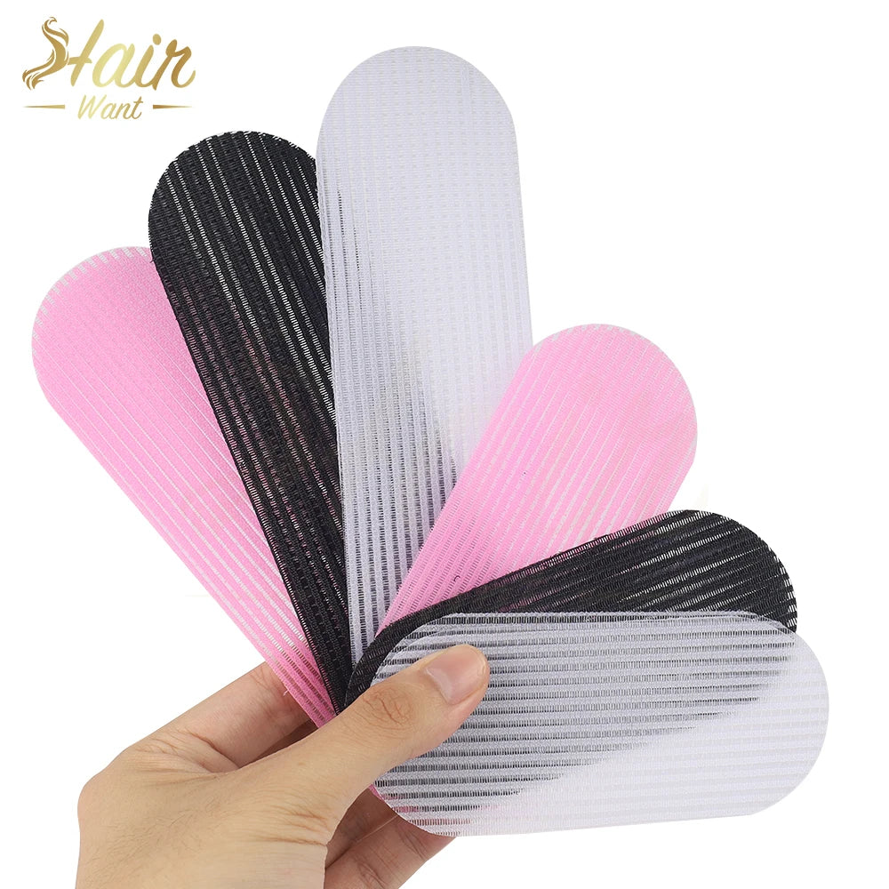 Hair Want 4Pcs Barber Hair Gripper Hair Sticker Holder Hairpin Styling Tool Hairdressing Accessories Beauty Salon Tool