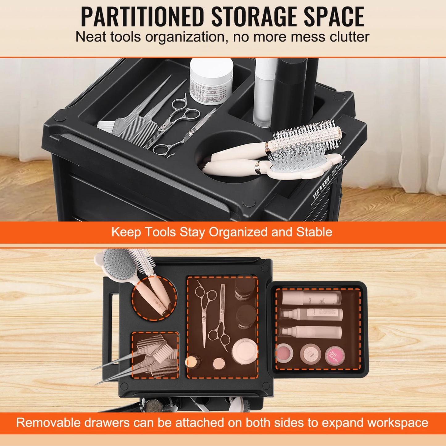 Ultimate Salon Trolley Cart for Stylist