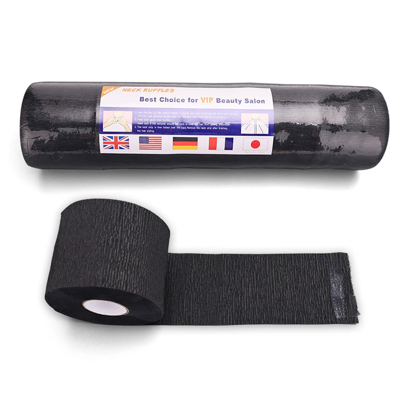 1/5volume Professional Barber Neck Paper Disposable Salon Barber Hair Muffler Paper Hair Collar Covering Hairdressing Accessory