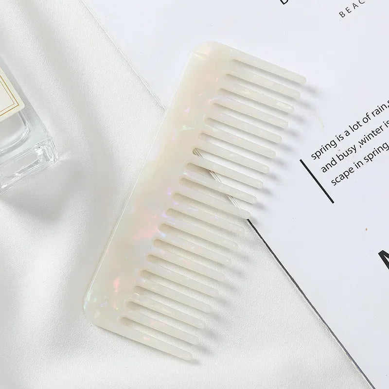 Wide Teeth Acetate Hair Combs Anti-static