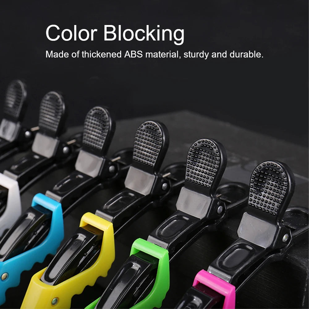 Alligator Clips Barber Hair Styling Non Slip