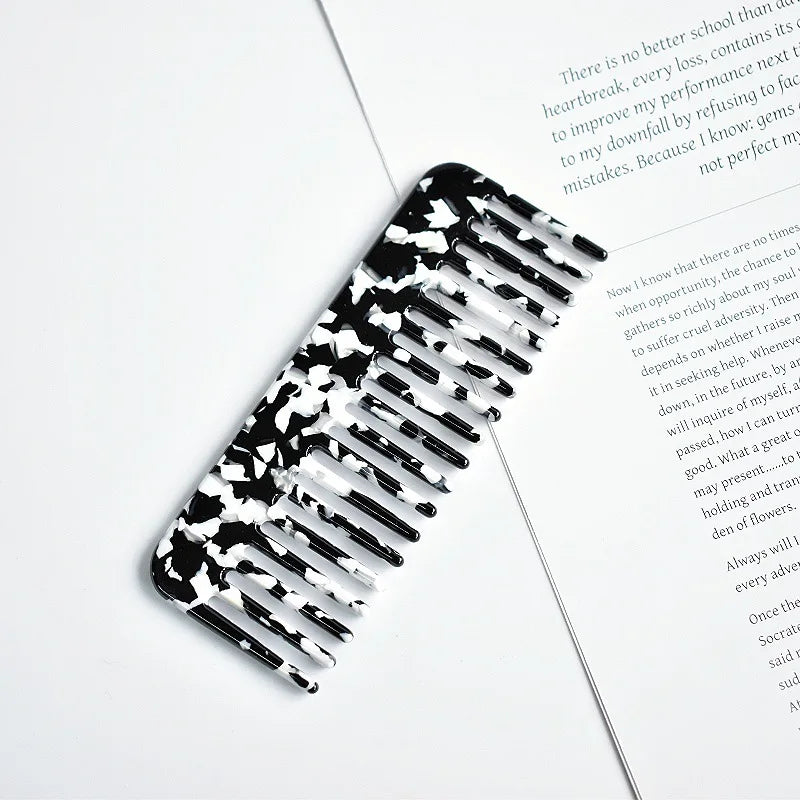 Wide Teeth Acetate Hair Combs Anti-static
