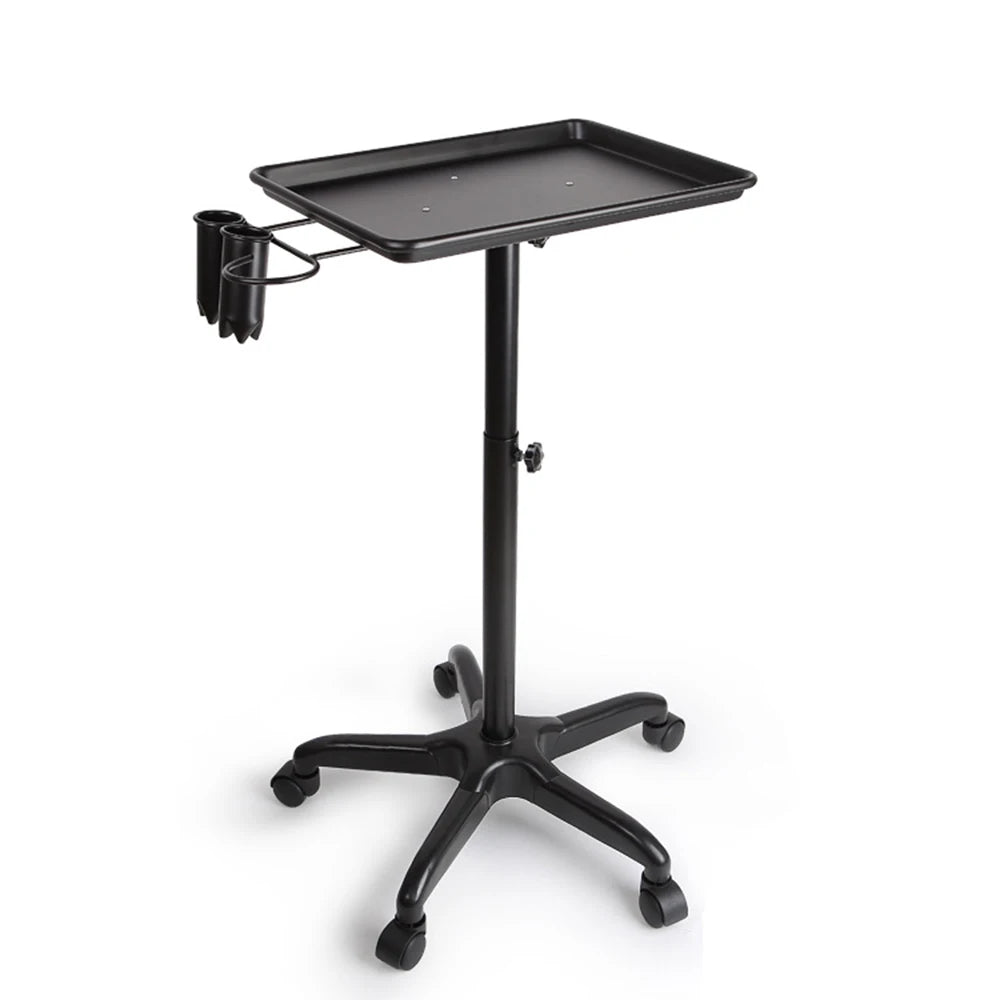 Beauty Salon Trolley Rolling Cart Hair Styling Tray