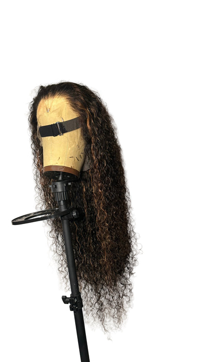 Diamond Beauty 13x6 Deep Wave Wig 100% Human Hair HD Lace 200 Density