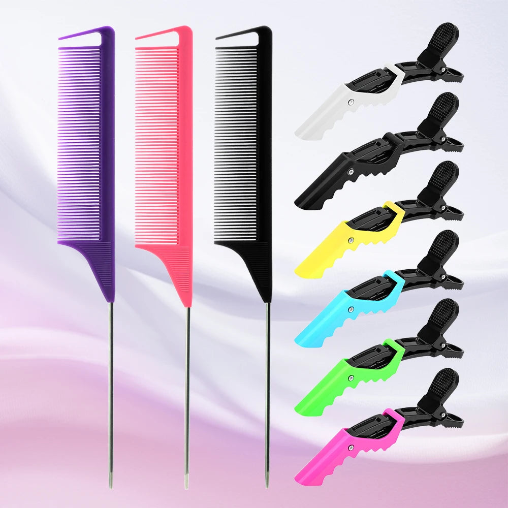 Pro Pointed Tail Salon Hairdressing Hair Styling