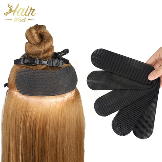 Hair Want 4Pcs Barber Hair Gripper Hair Sticker Holder Hairpin Styling Tool Hairdressing Accessories Beauty Salon Tool