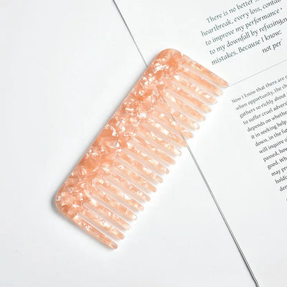 Wide Teeth Acetate Hair Combs Anti-static