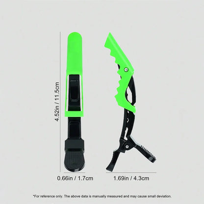 Alligator Clips Barber Hair Styling Non Slip
