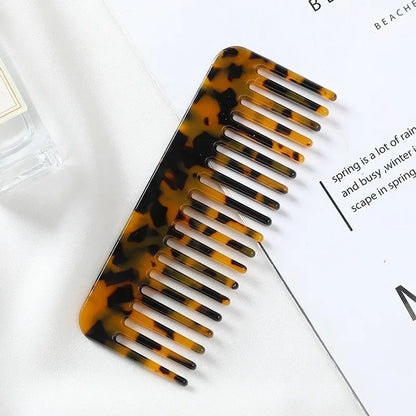 Wide Teeth Acetate Hair Combs Anti-static