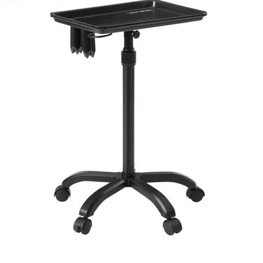 Salon Tray Cart Height Adjustable Rolling