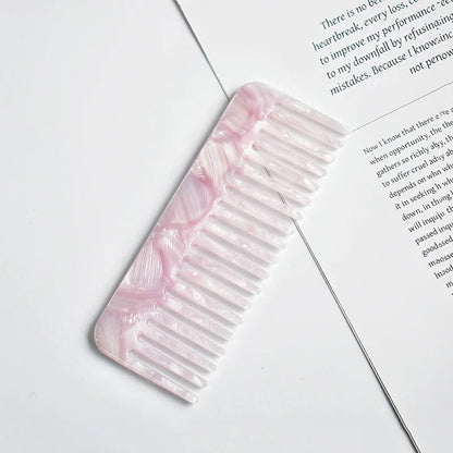 Wide Teeth Acetate Hair Combs Anti-static
