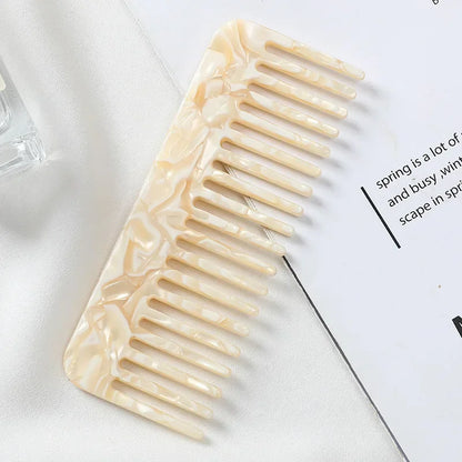 Wide Teeth Acetate Hair Combs Anti-static
