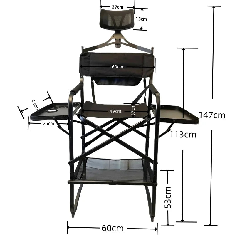 Portable Makeup Artist Director Chair